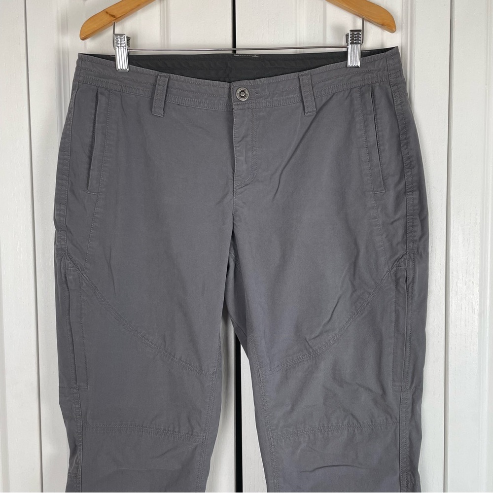 Kuhl Spire Roll up Hiking Pants Women’s 14 Gray Utility Straight Cargo Outdoor - Picture 3 of 16
